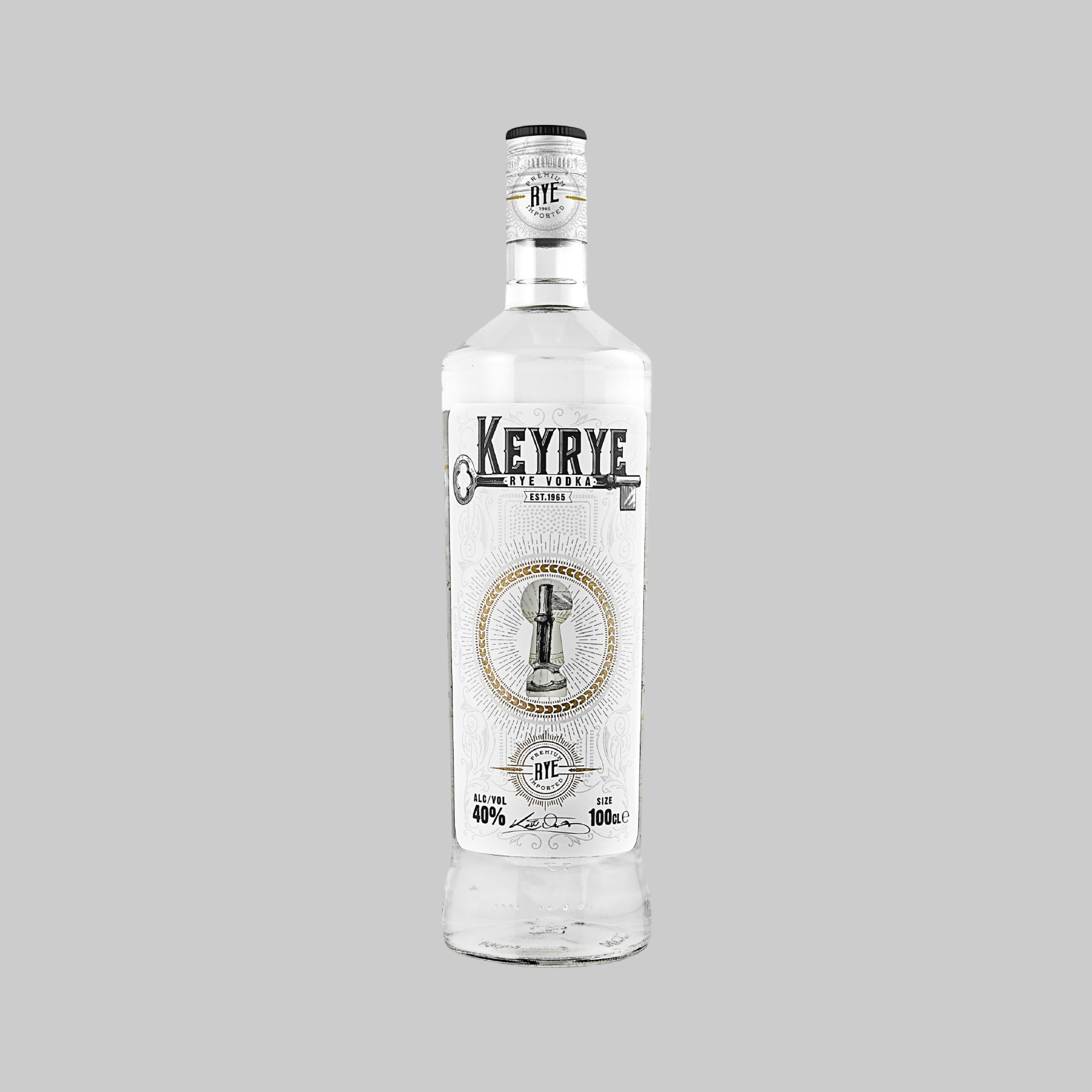 KeyRye Vodka (Rye) 1000ml 40.0% | TIME2DRINK